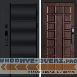 Входная дверь  Smart (Смарт) Black Line Престиж Венге